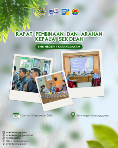 Rapat Pembinaan dan Arahan Kepala Sekolah