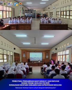 Penelitian, Pengabdian Masyarakat, dan Inovasi Dosen Teknik Geologi ITB 2025