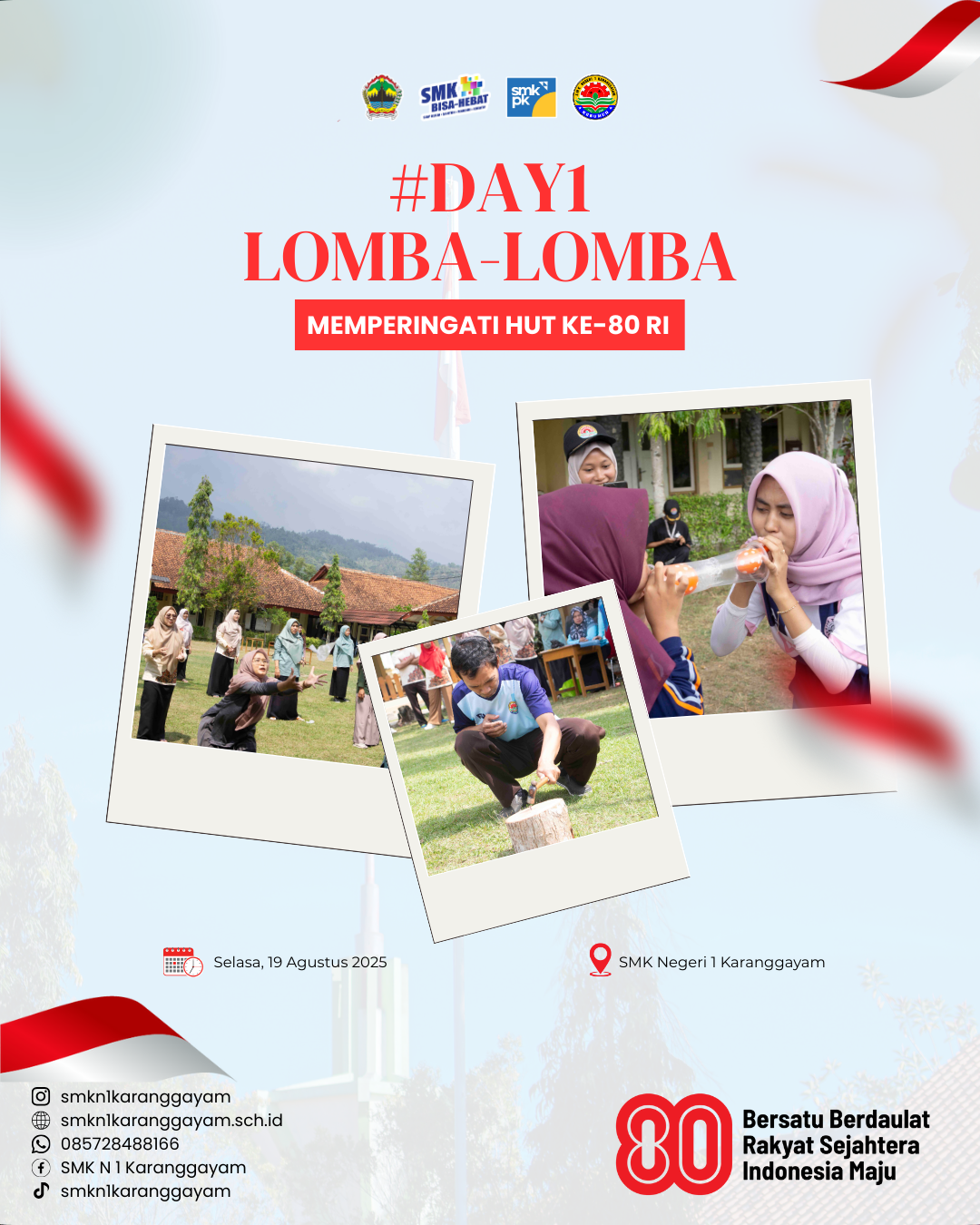 Keseruan Lomba Day1