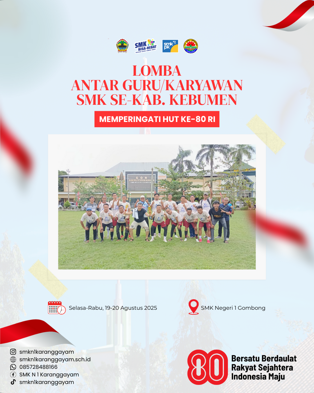 Lomba Antar Guru/Karyawan SMK Se-Kab. Kebumen