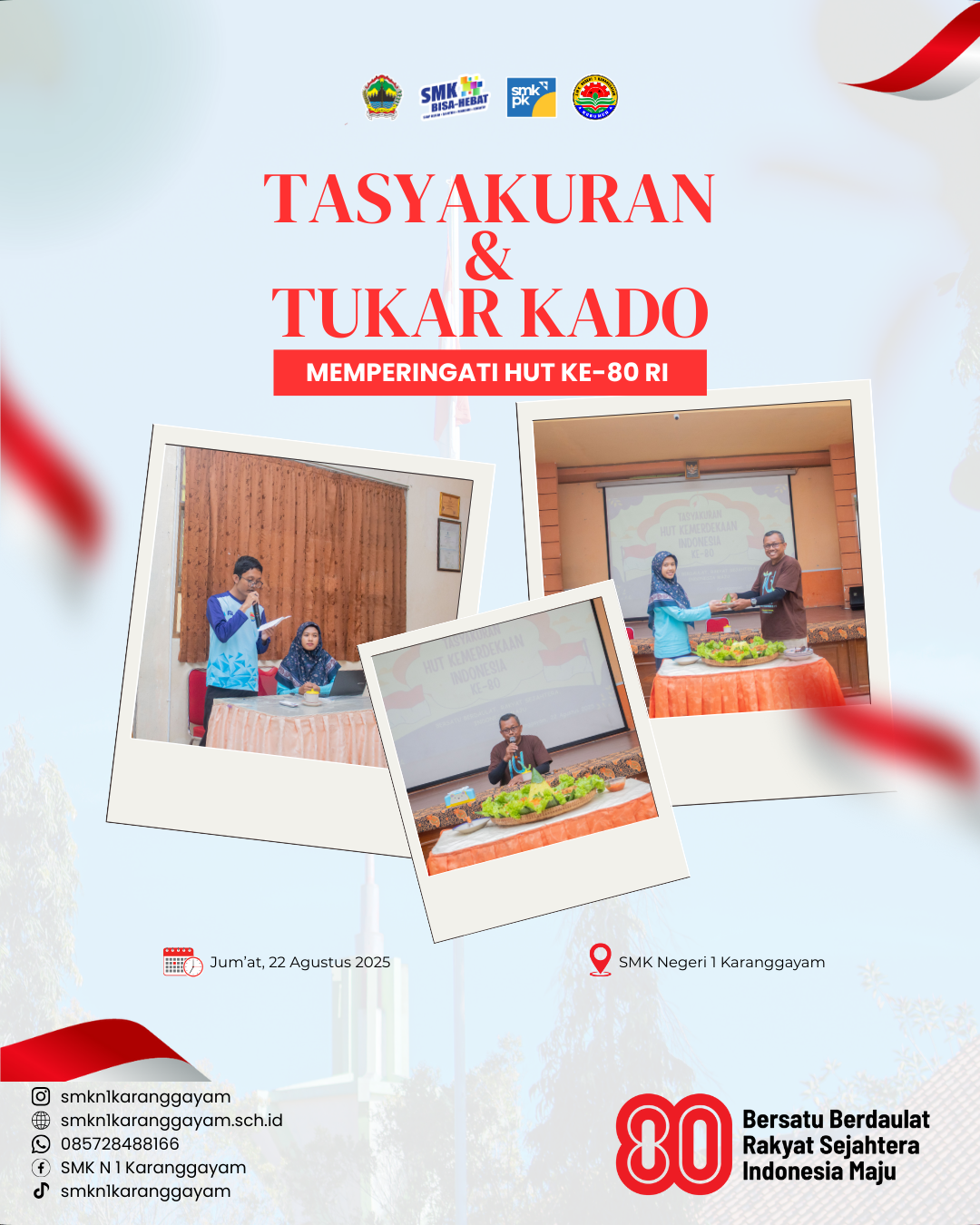 Tasyakuran dan Tukar Kado