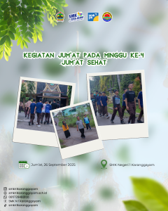 Kegiatan Jum’at pada minggu ke-4