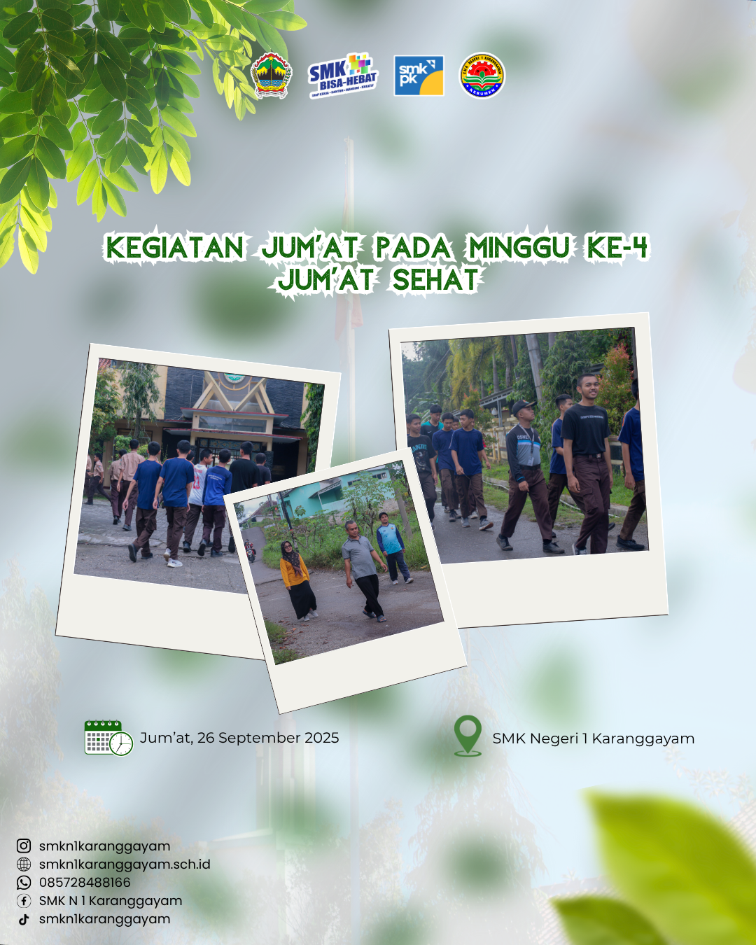 Kegiatan Jum’at pada minggu ke-4