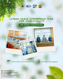 Latihan Dasar Kepemimpinan Murid OSIS Angkatan XVI