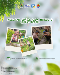 Kegiatan Jum’at Pada Minggu 2 Jum’at Bersih
