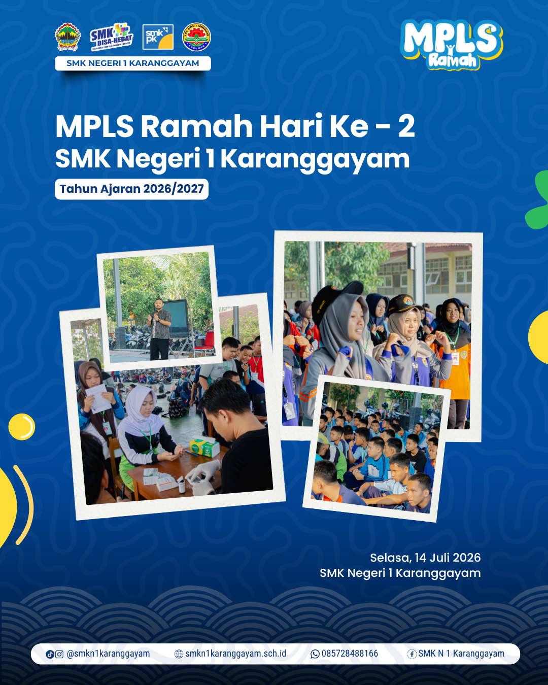 MPLS Ramah Hari Ke-2 SMK Negeri 1 Karanggayam